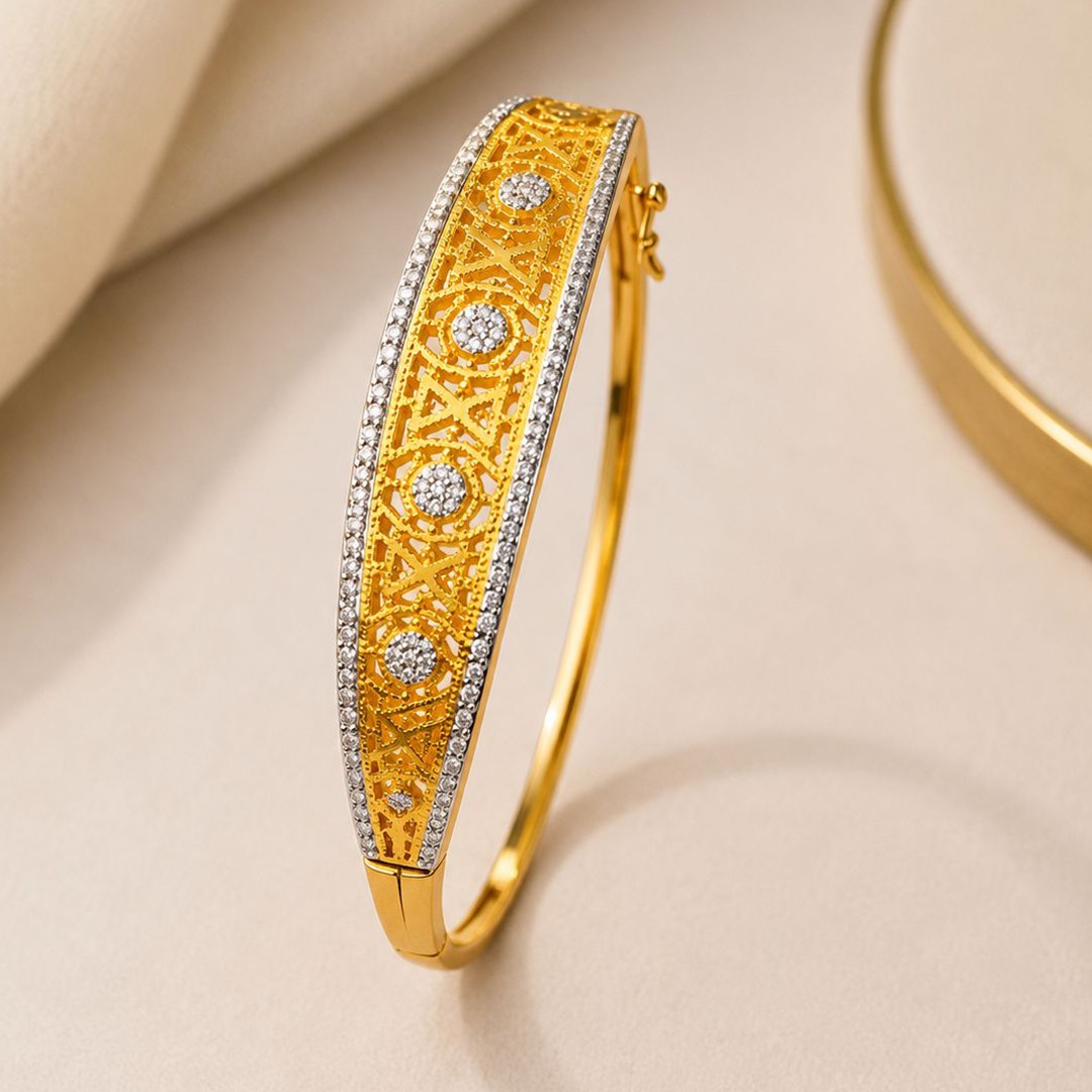 Golden Mosaic Bracelet