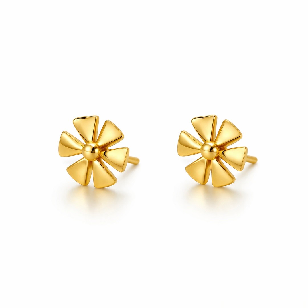 Mini Petal Earrings